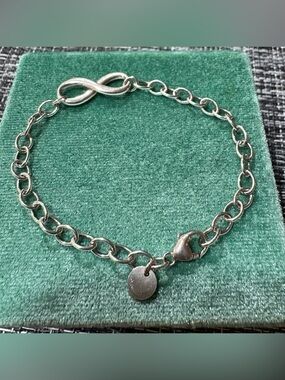 Tiffany & Co. Silver Infinity Link Bracelet